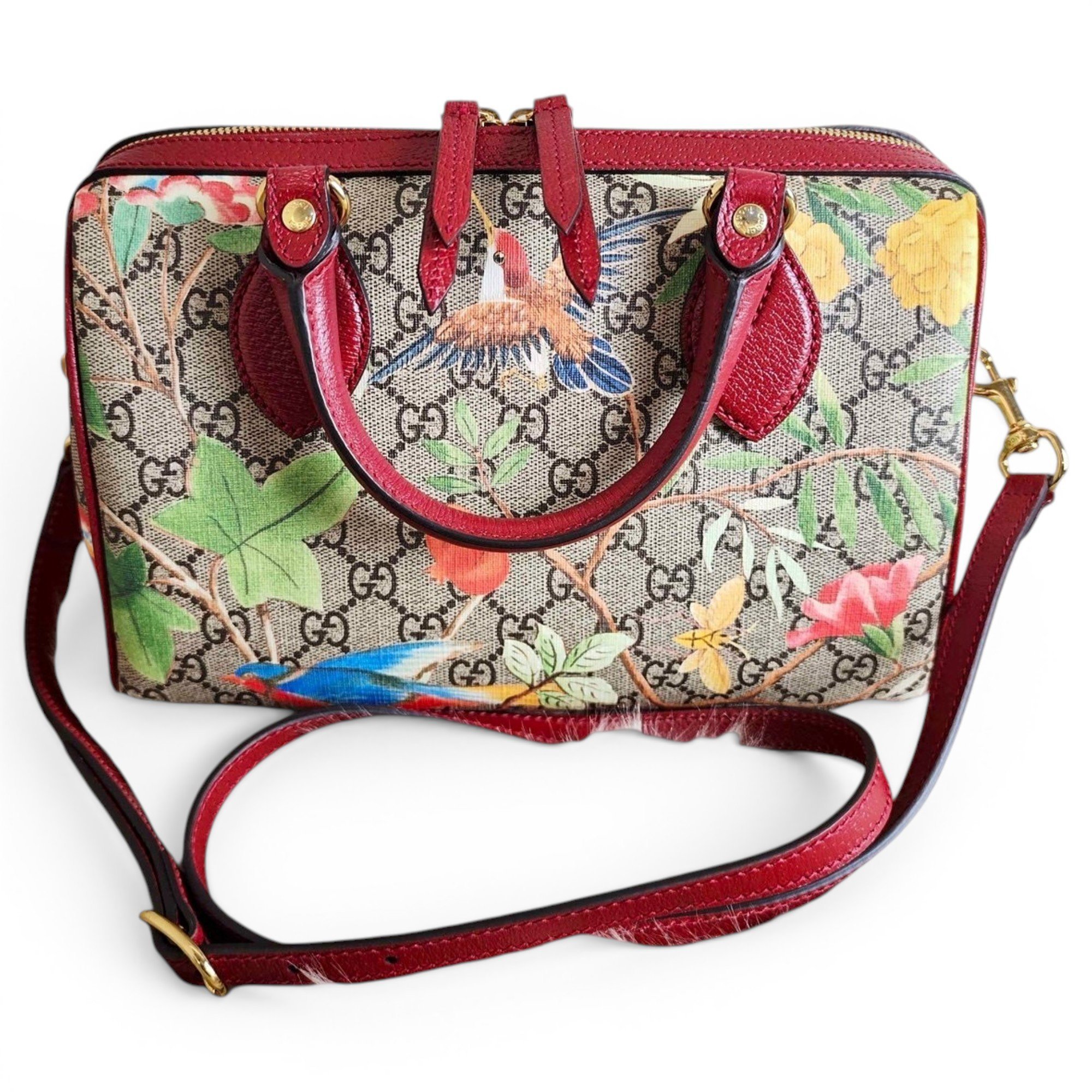 Boston cloth handbag