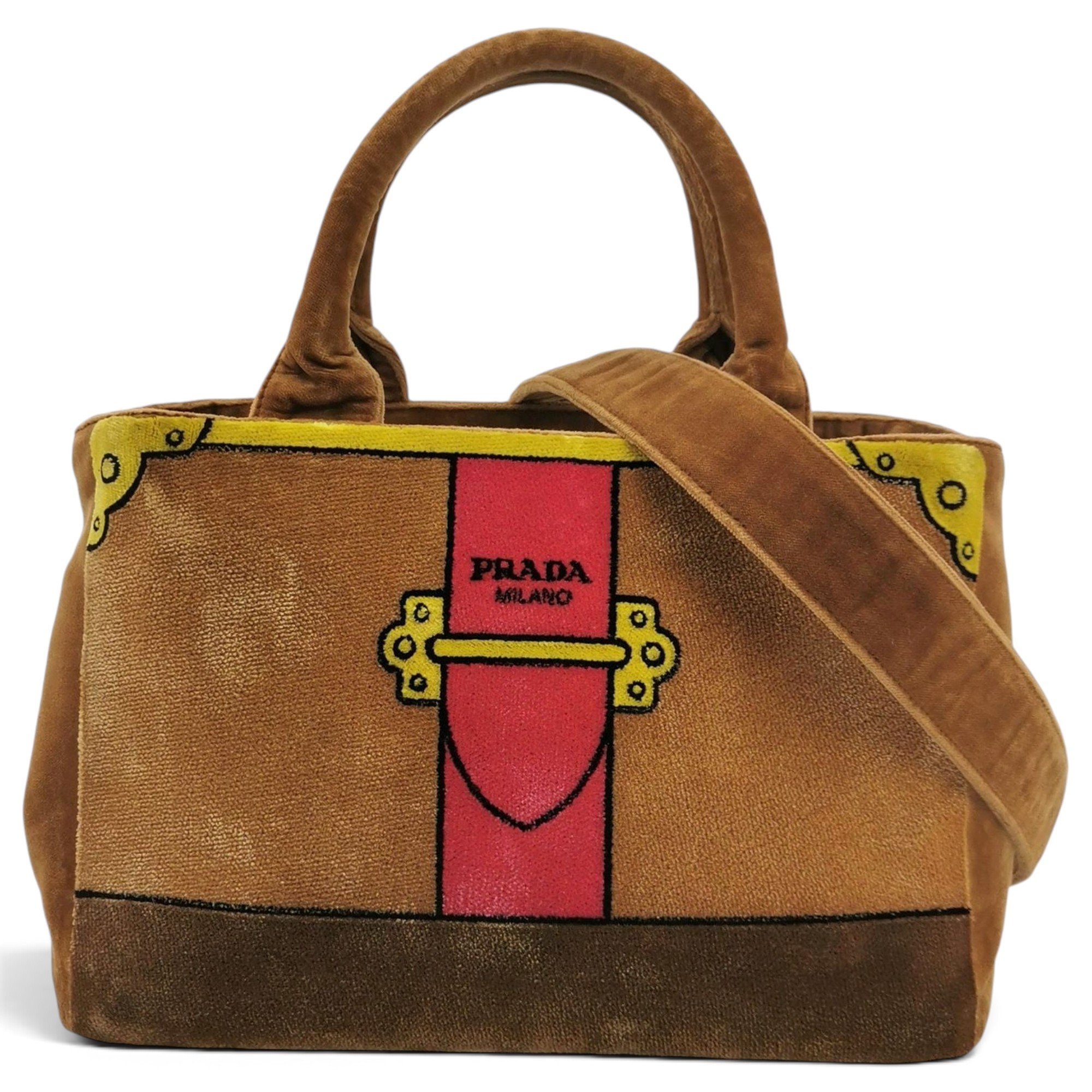 Cahier velvet tote