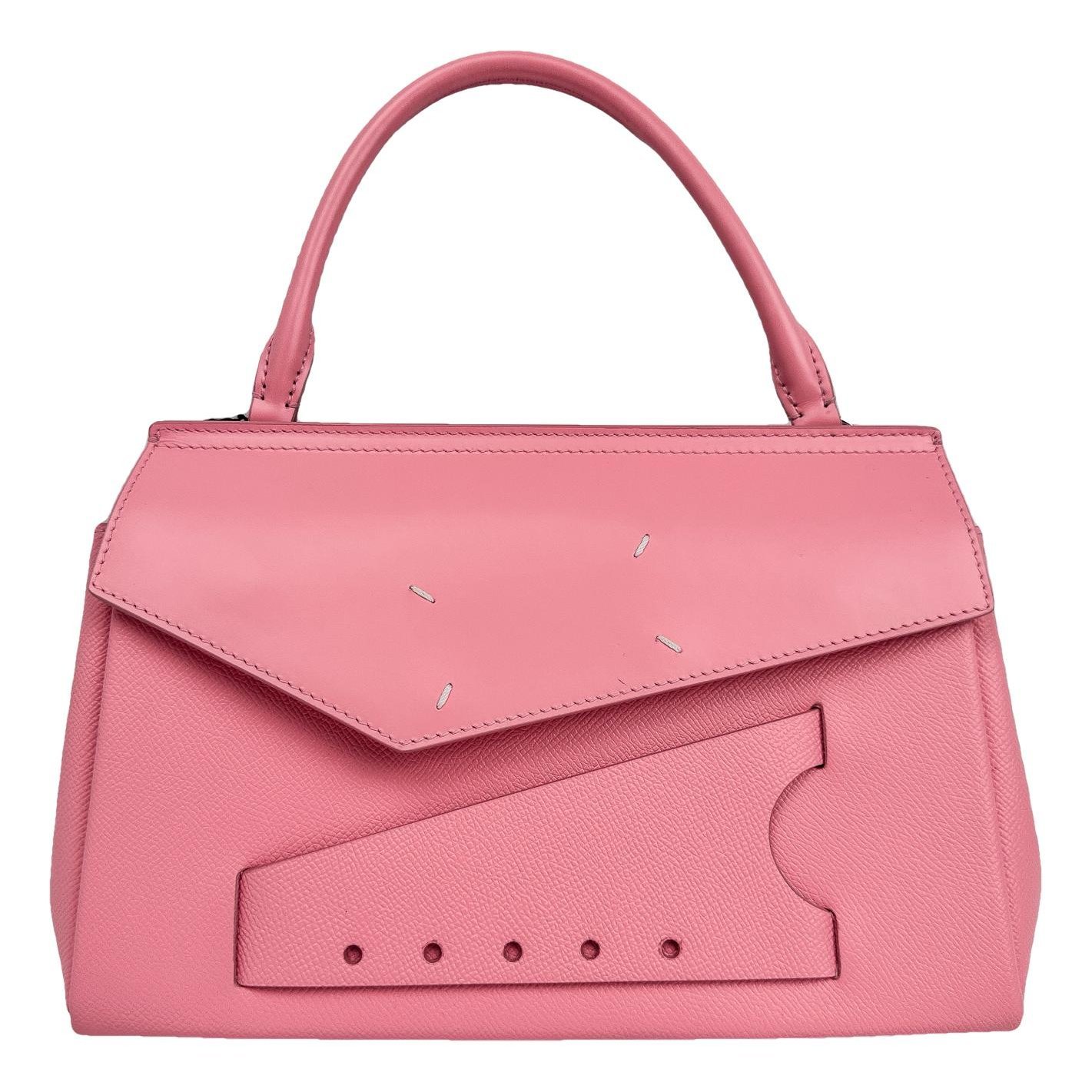 Maison Martin Margiela Snatched leather handbag