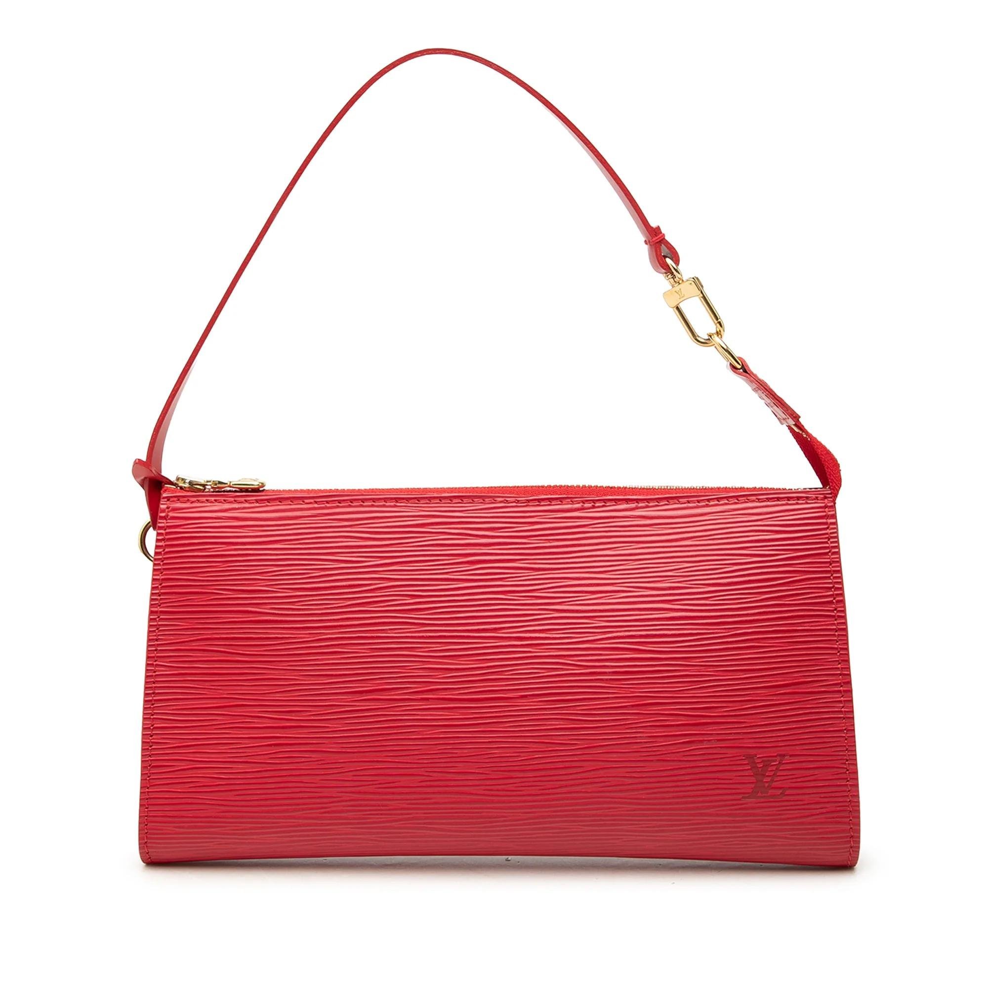 Pochette Accessoire leather handbag