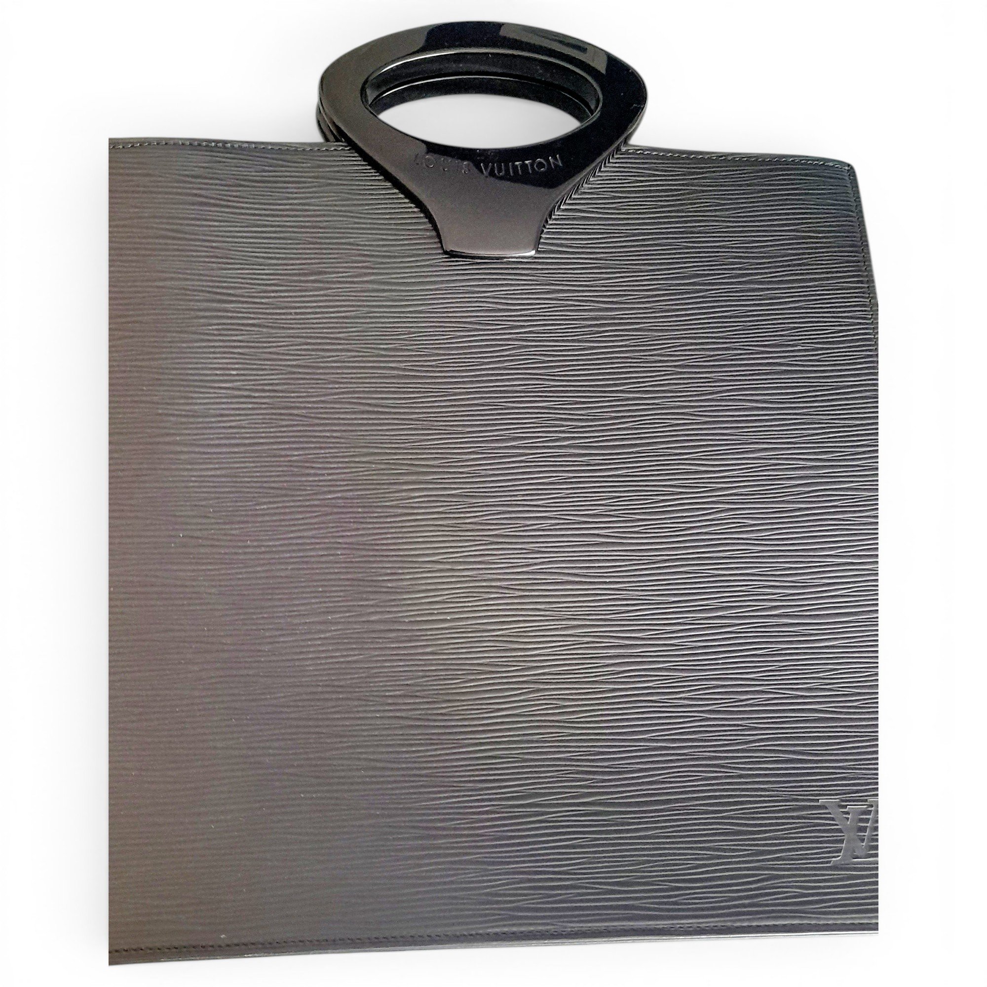 Ombre leather handbag