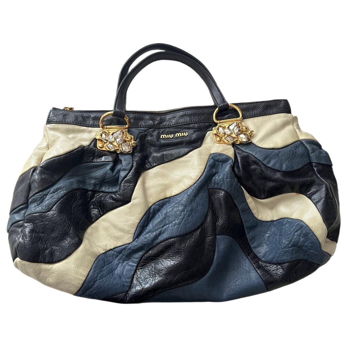 Miu Wander leather handbag