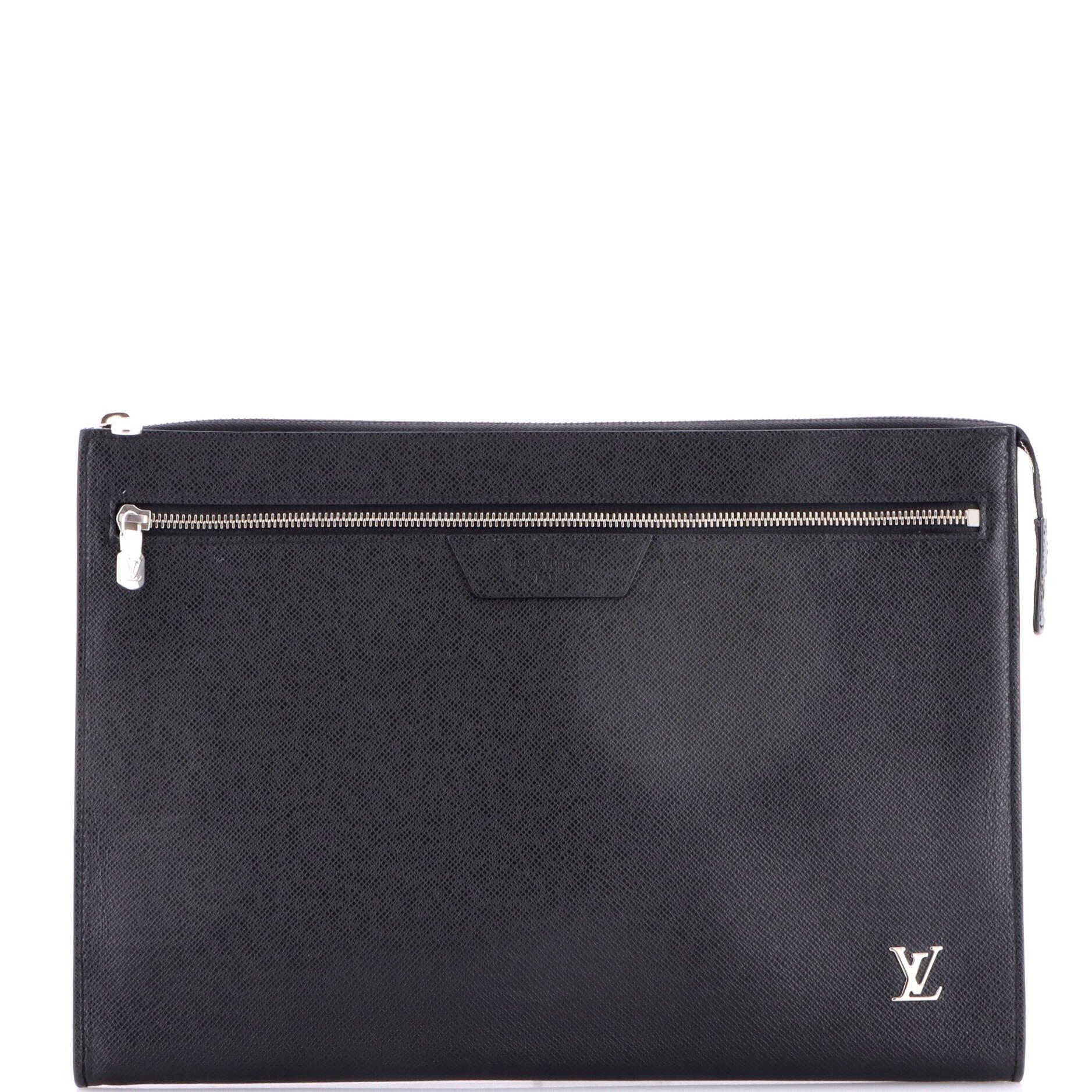 Zip Pochette Taiga Leather 24 Heures