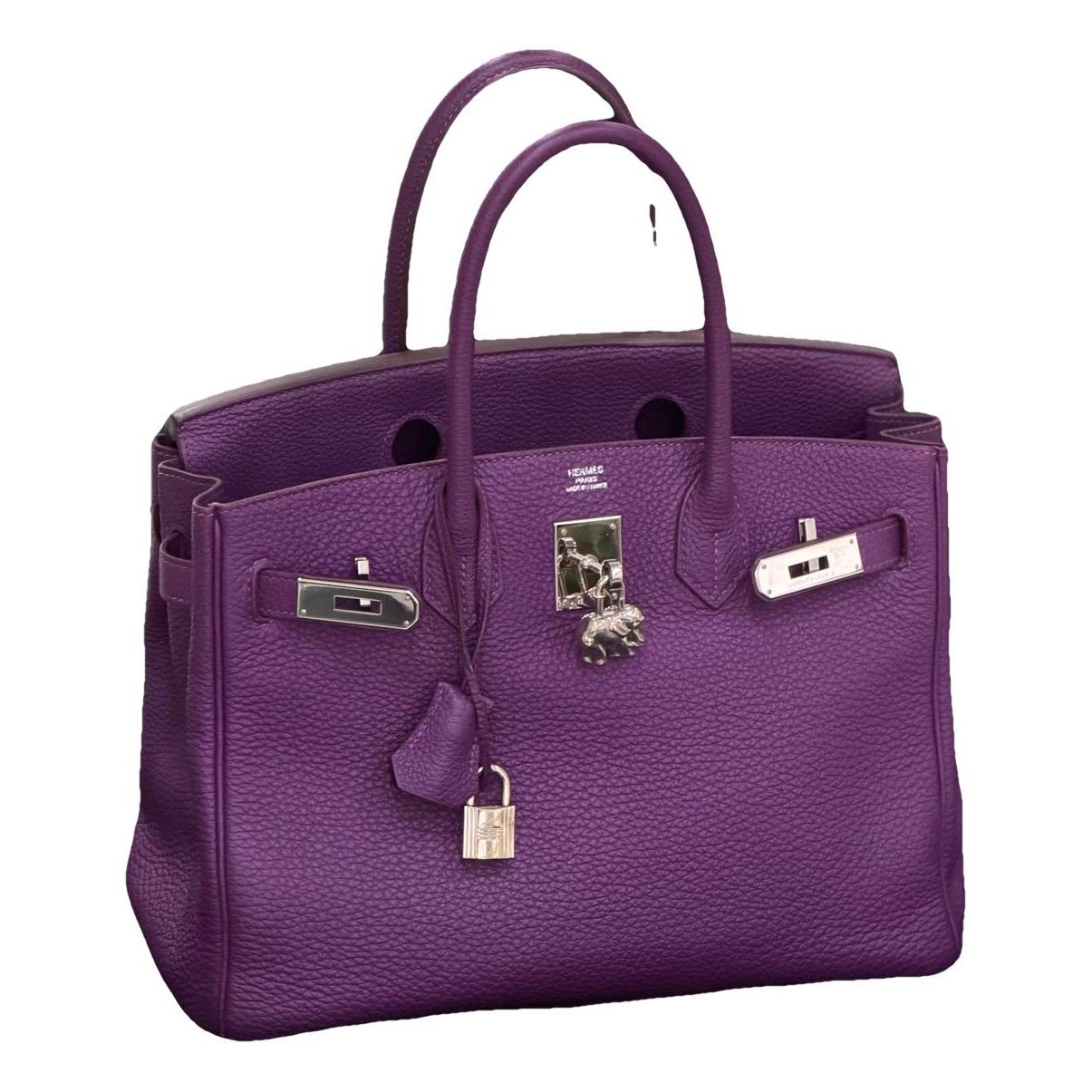 Birkin 30 leather handbag