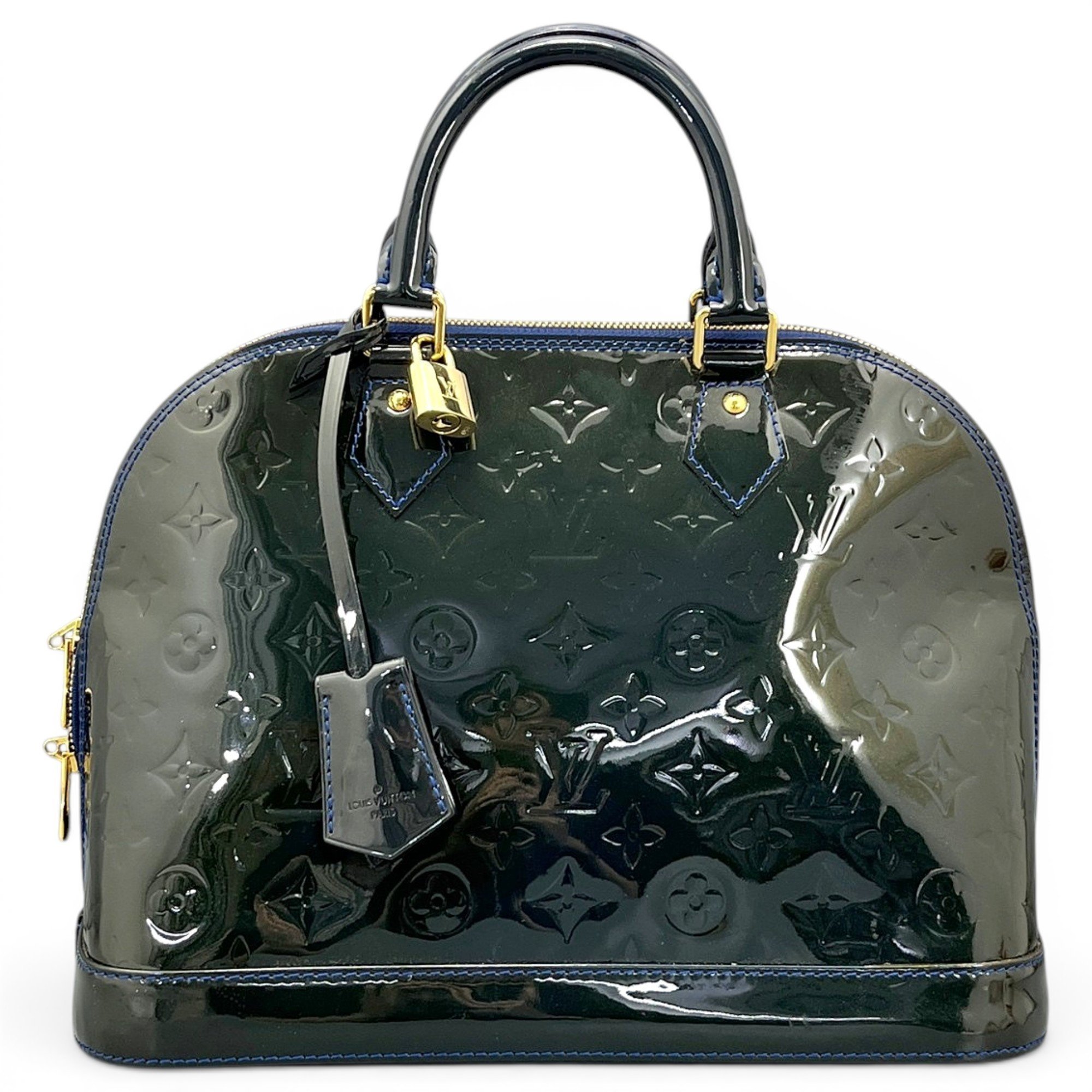 Alma leather handbag