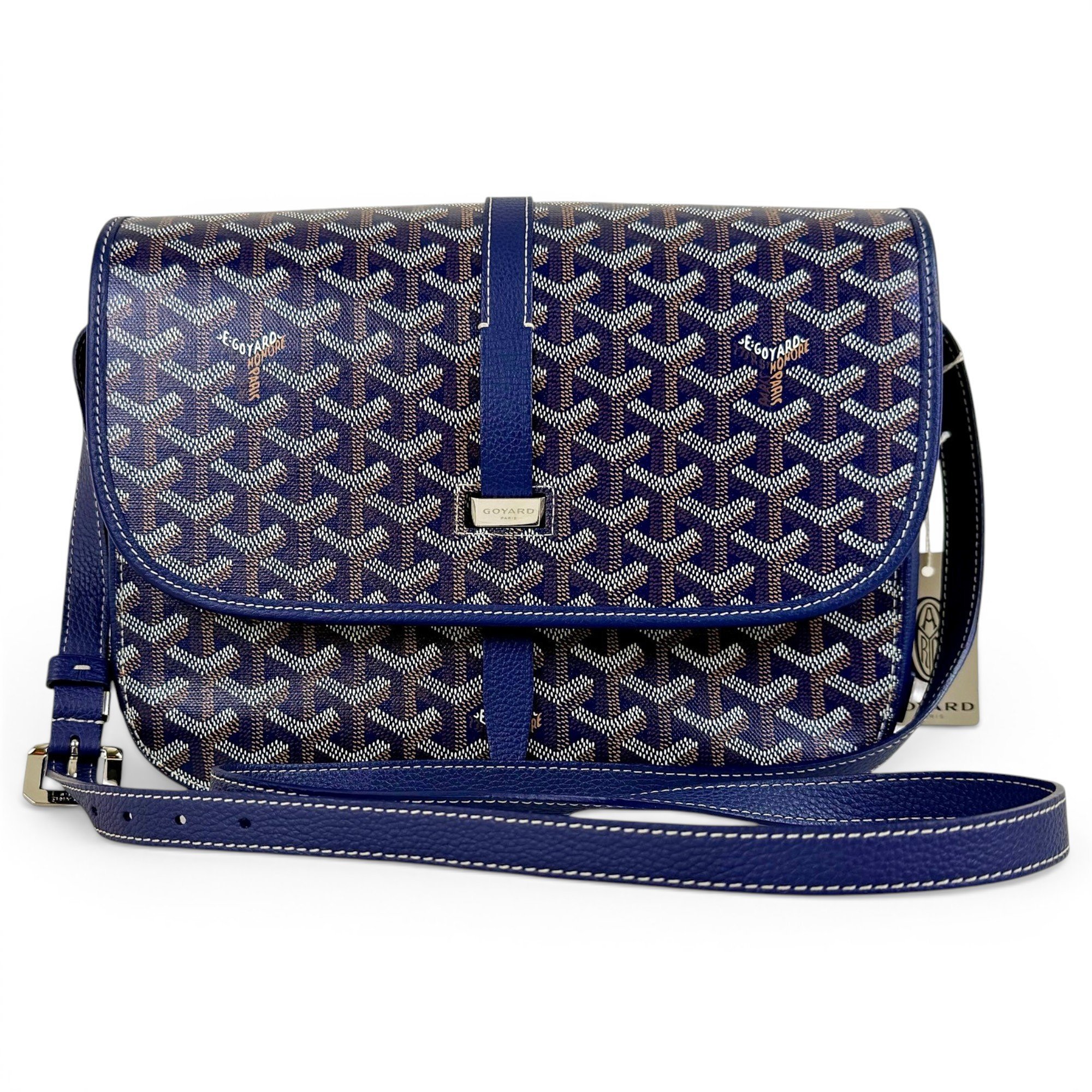 Belvedère leather crossbody bag