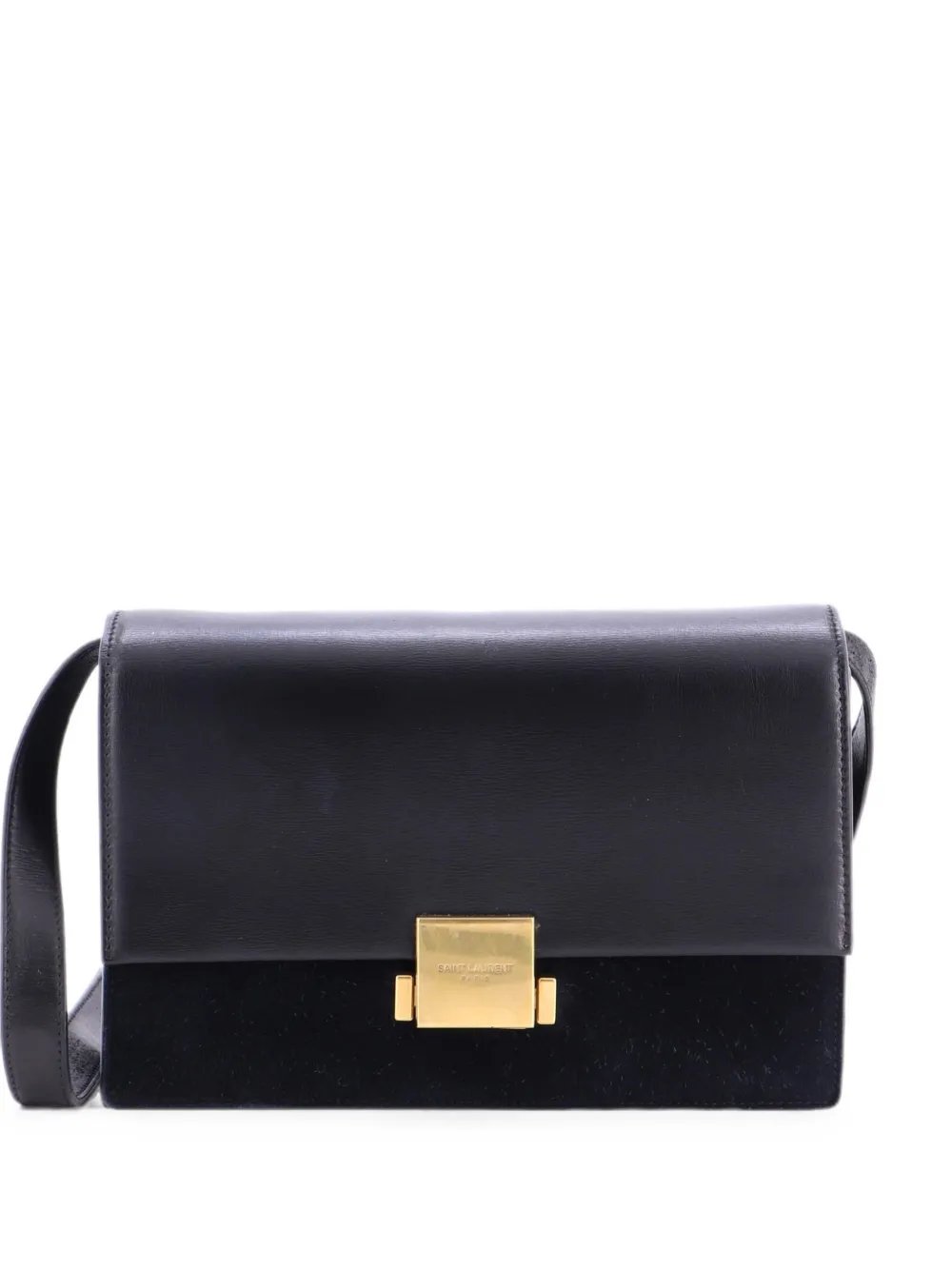 Bellechasse Shoulder Bag Suede and Leather Medium crossbody bag