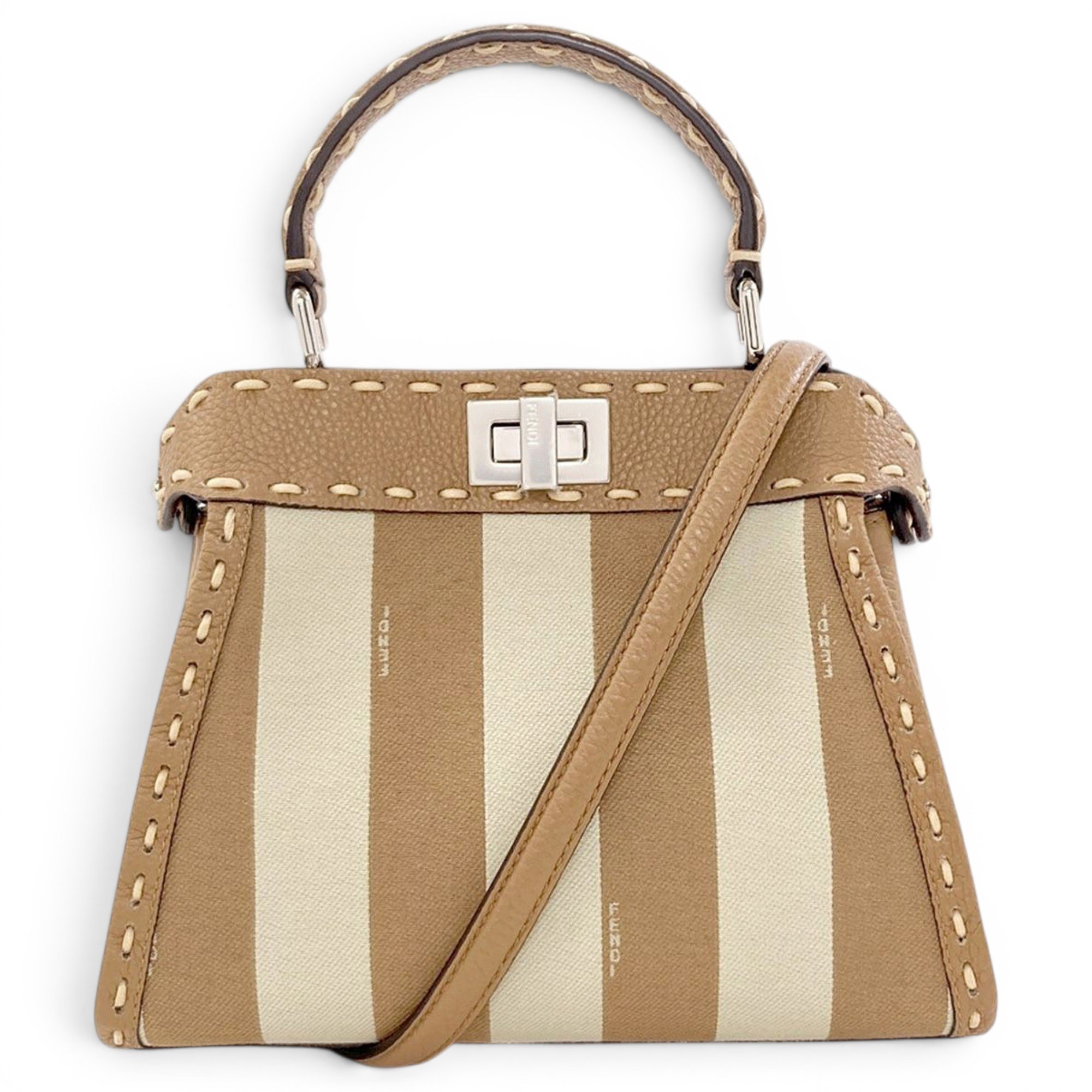 Peekaboo cloth handbag