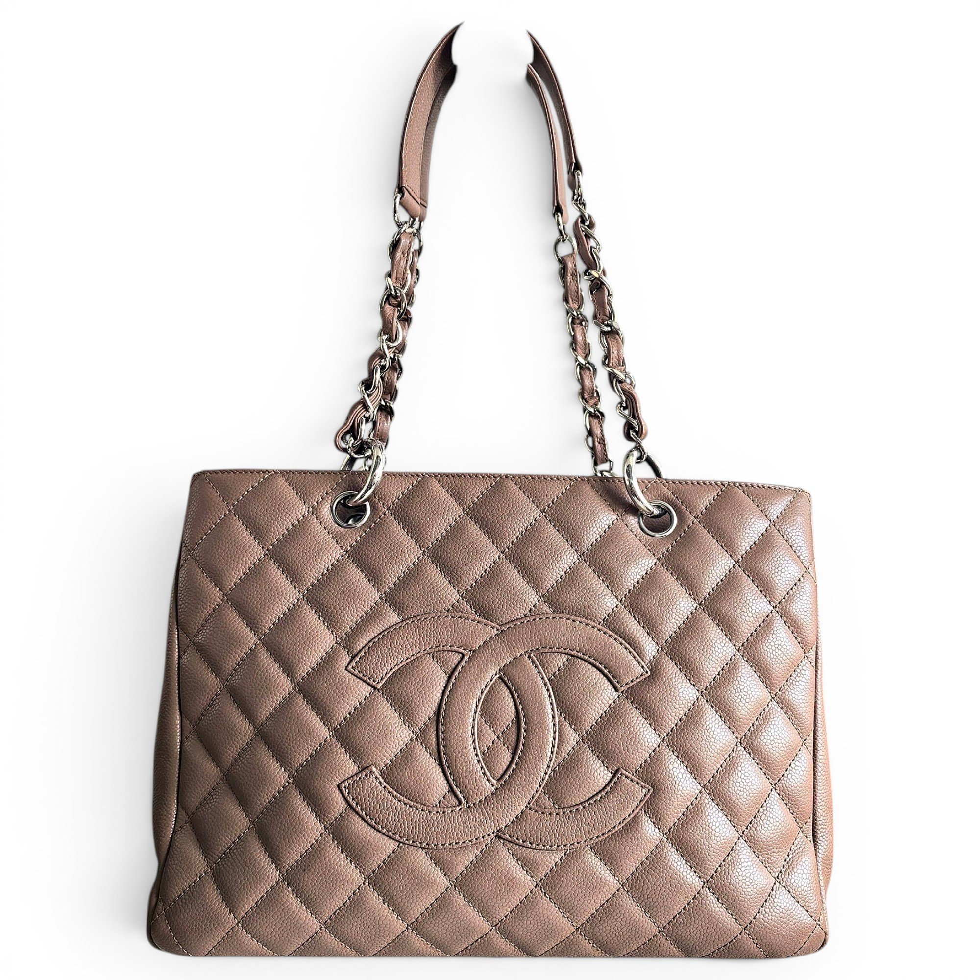 Grand shopping leather handbag