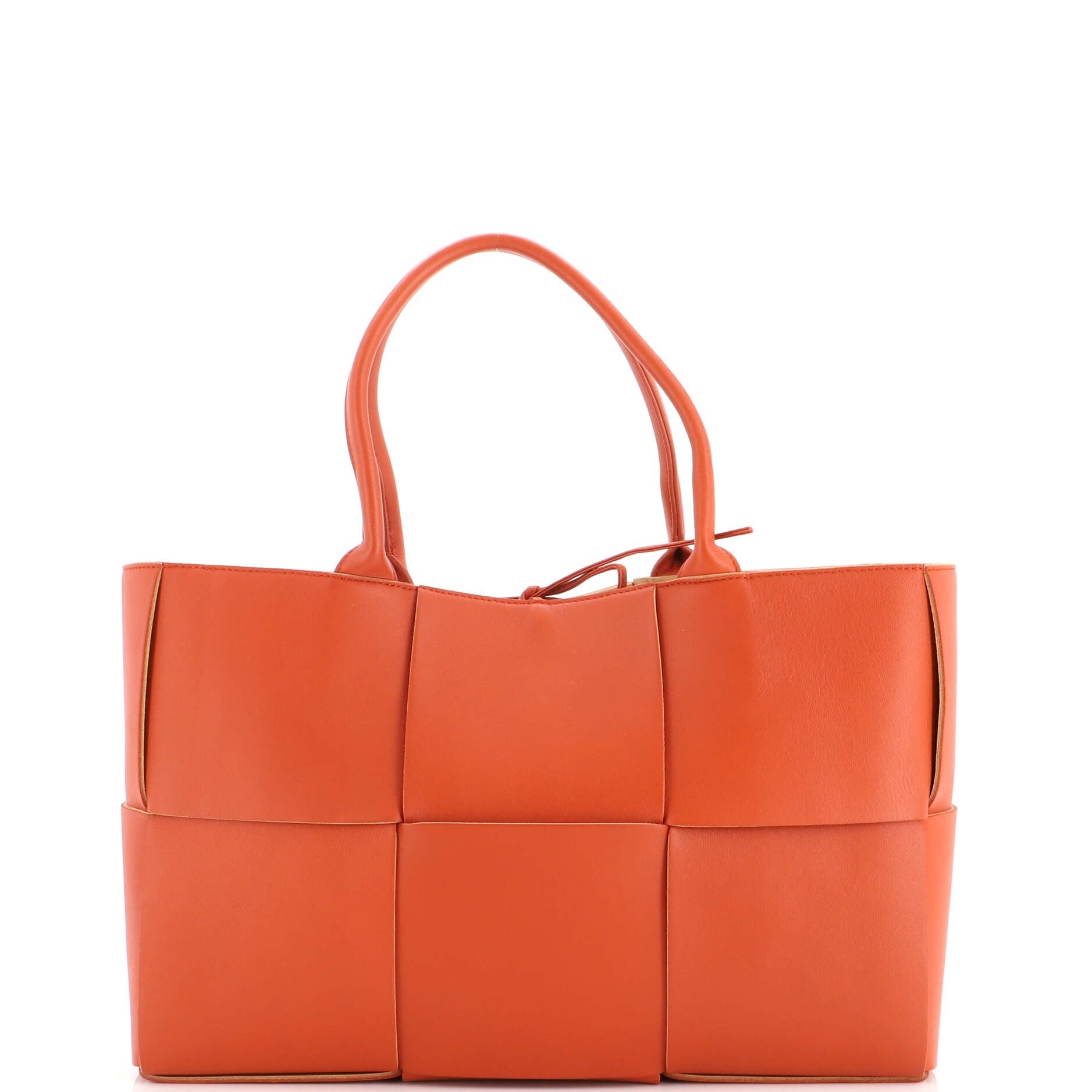 Arco Tote Maxi Intrecciato Leather Medium