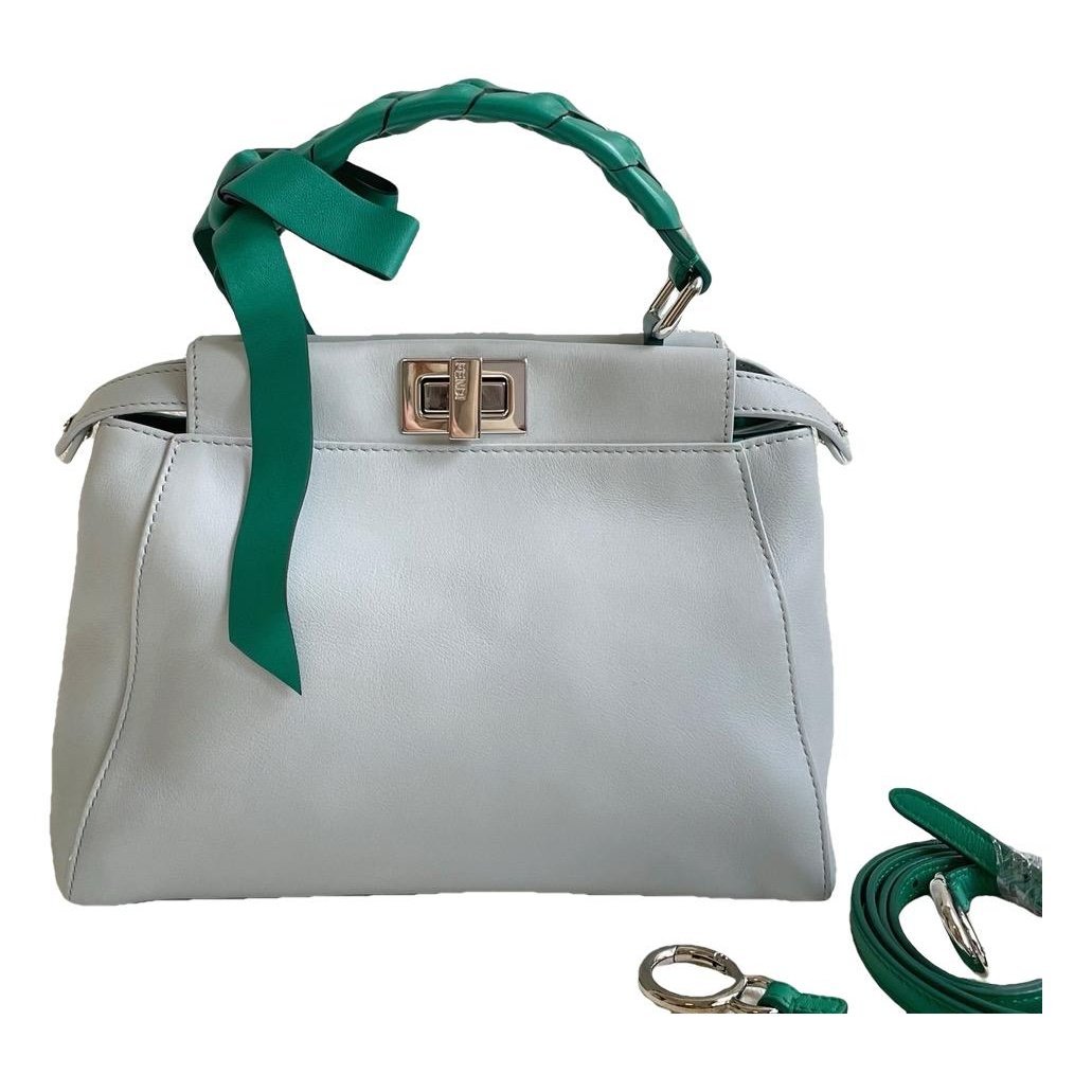 Peekaboo leather handbag