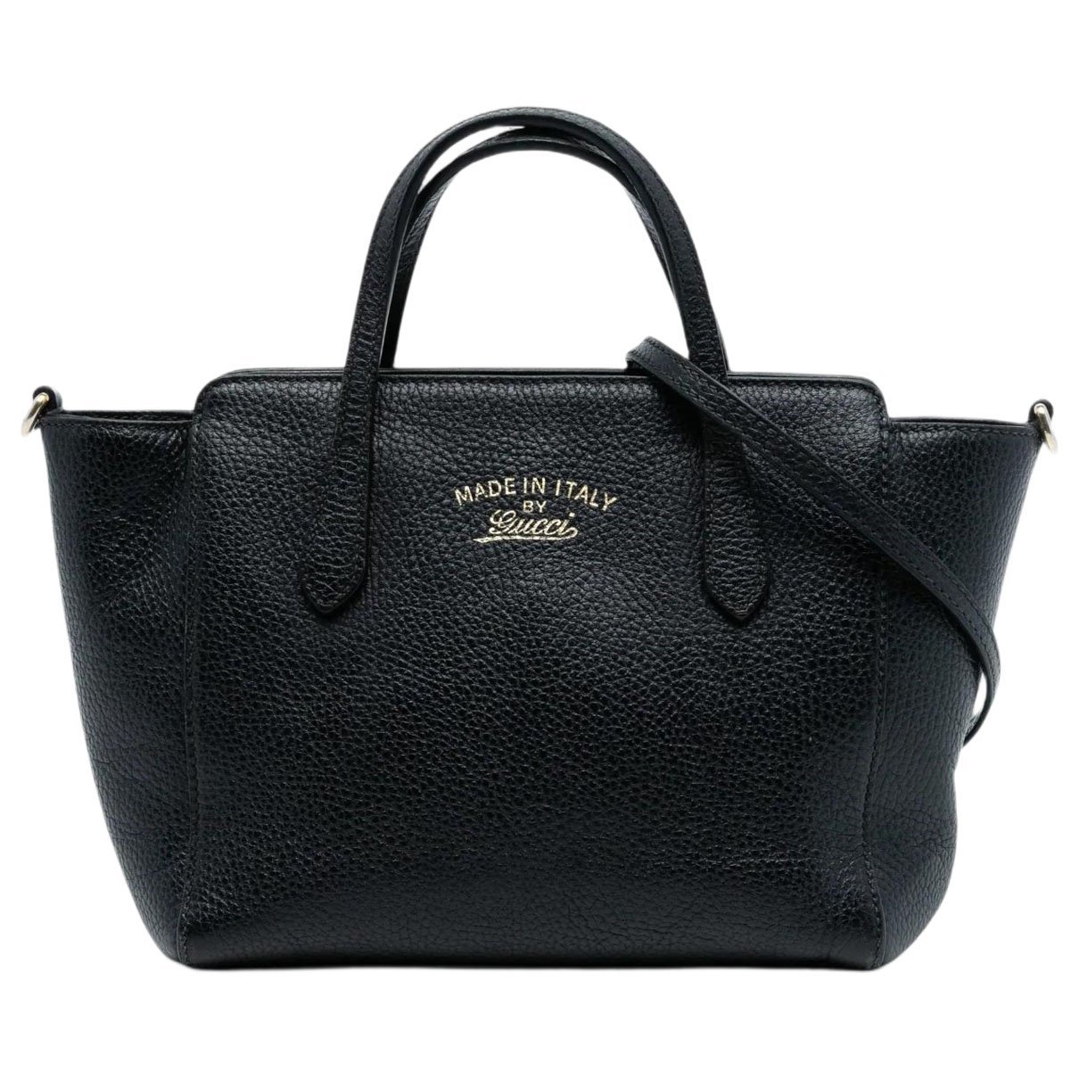 Swing leather satchel