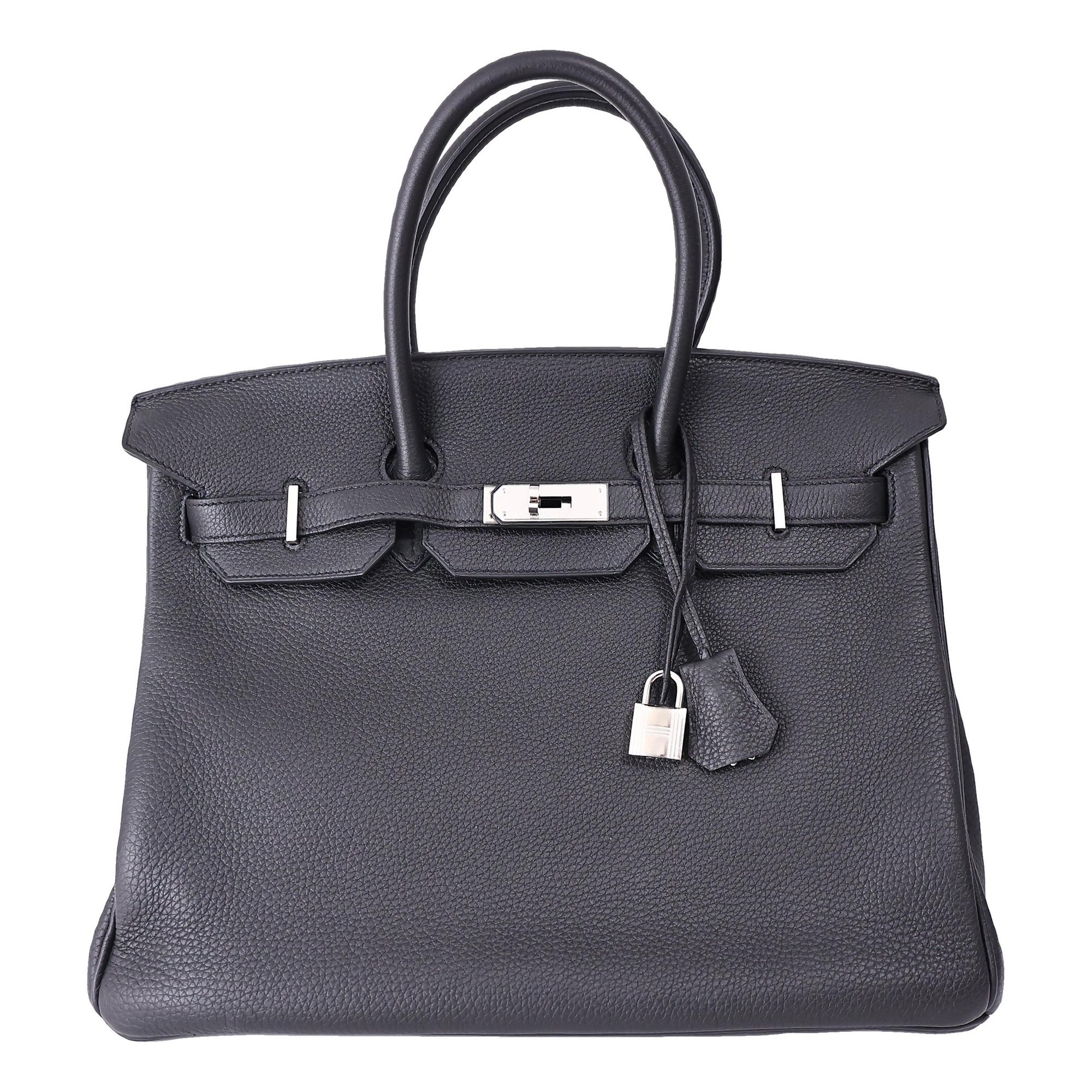 Birkin 35 leather handbag