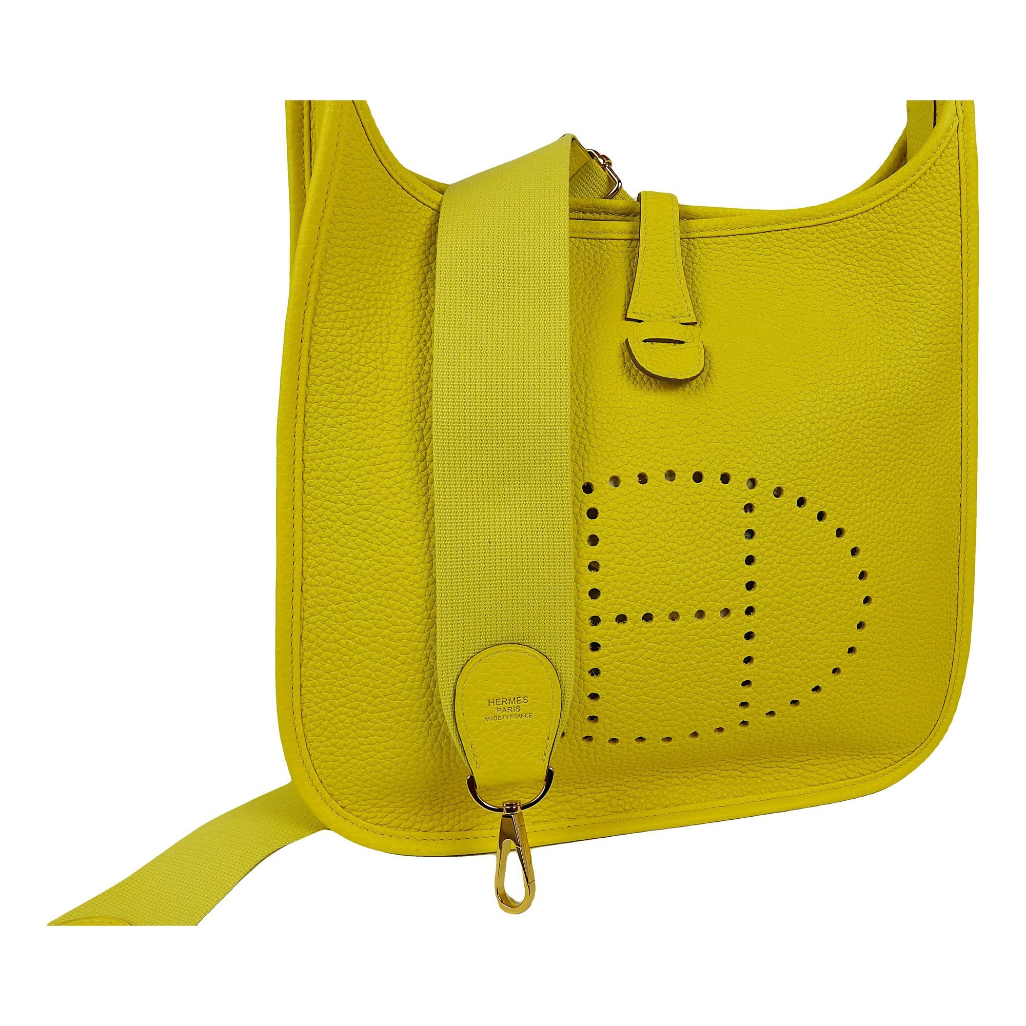 Evelyne leather handbag