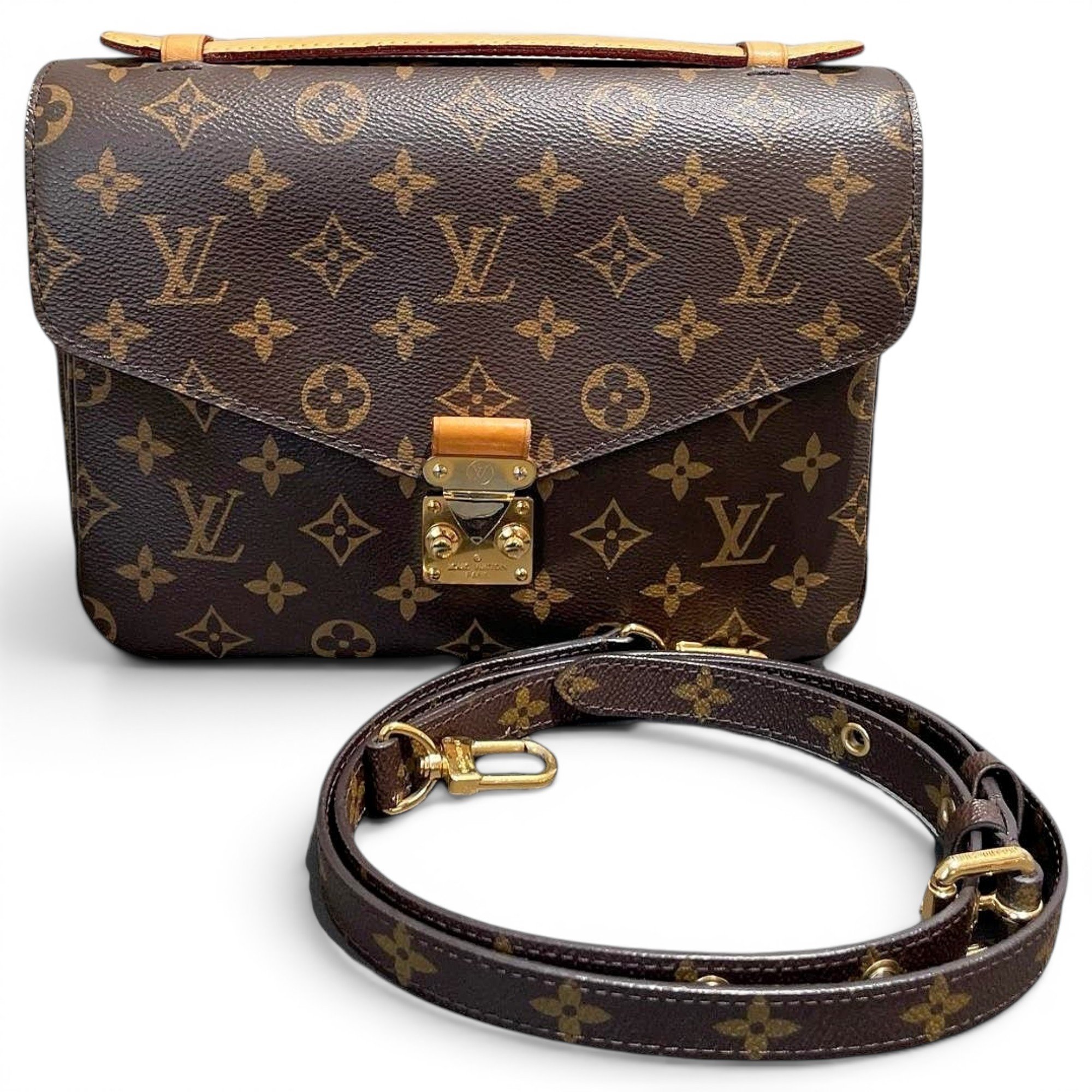 Metis leather handbag