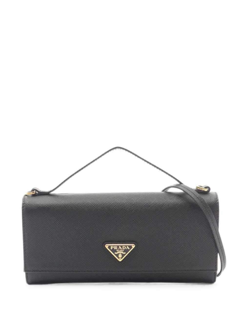 2020s Triangle-logo two-way handbag