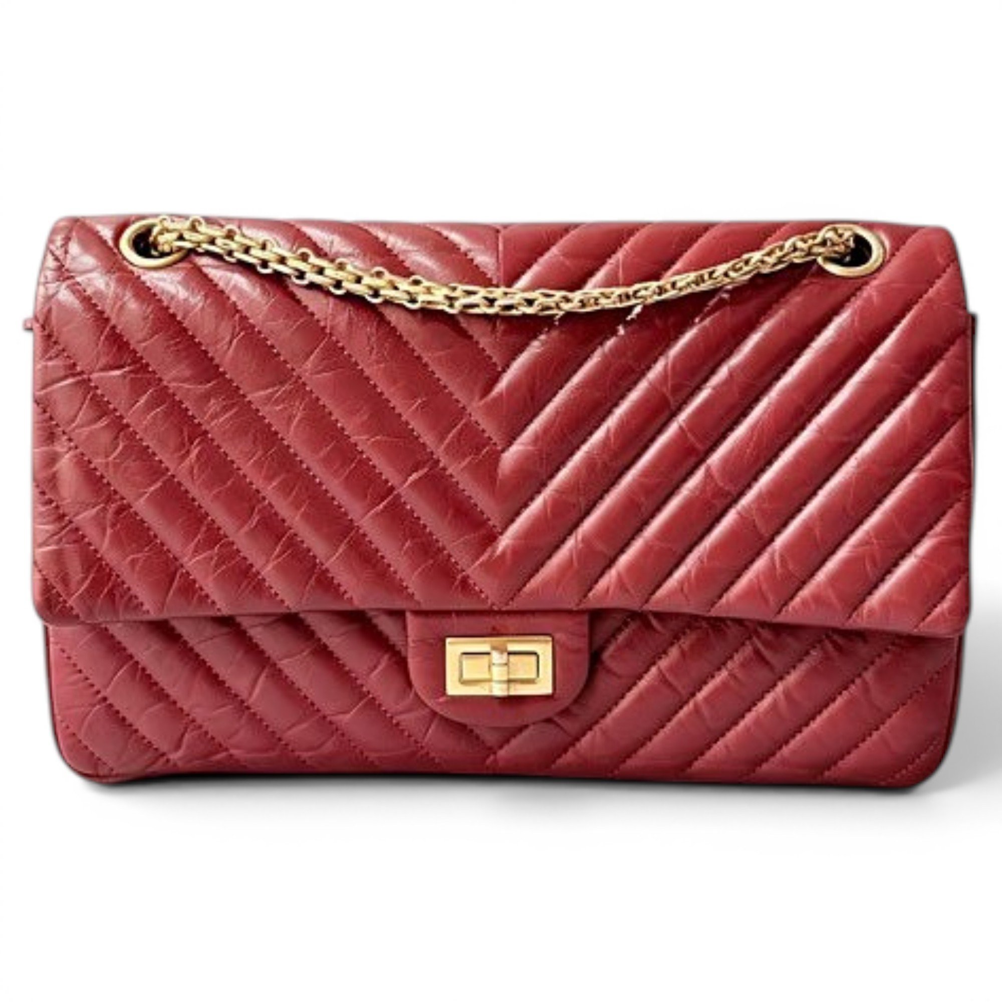 2.55 leather handbag