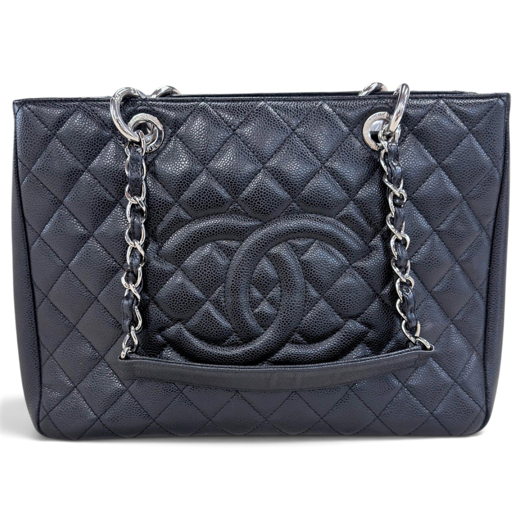 Grand shopping leather tote
