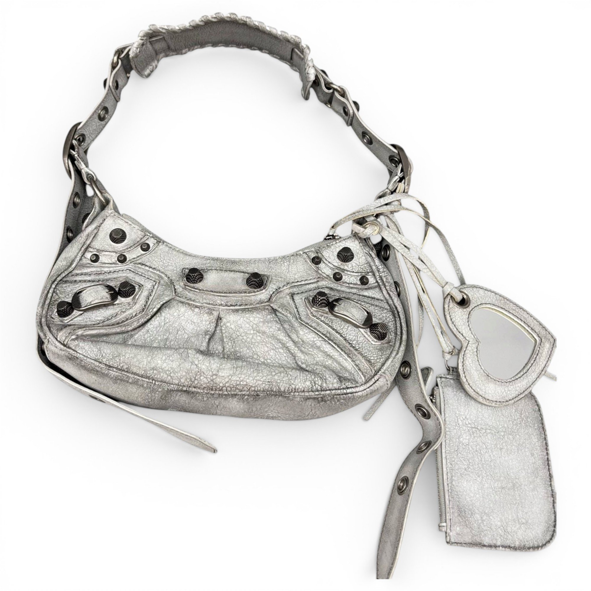 Leather handbag