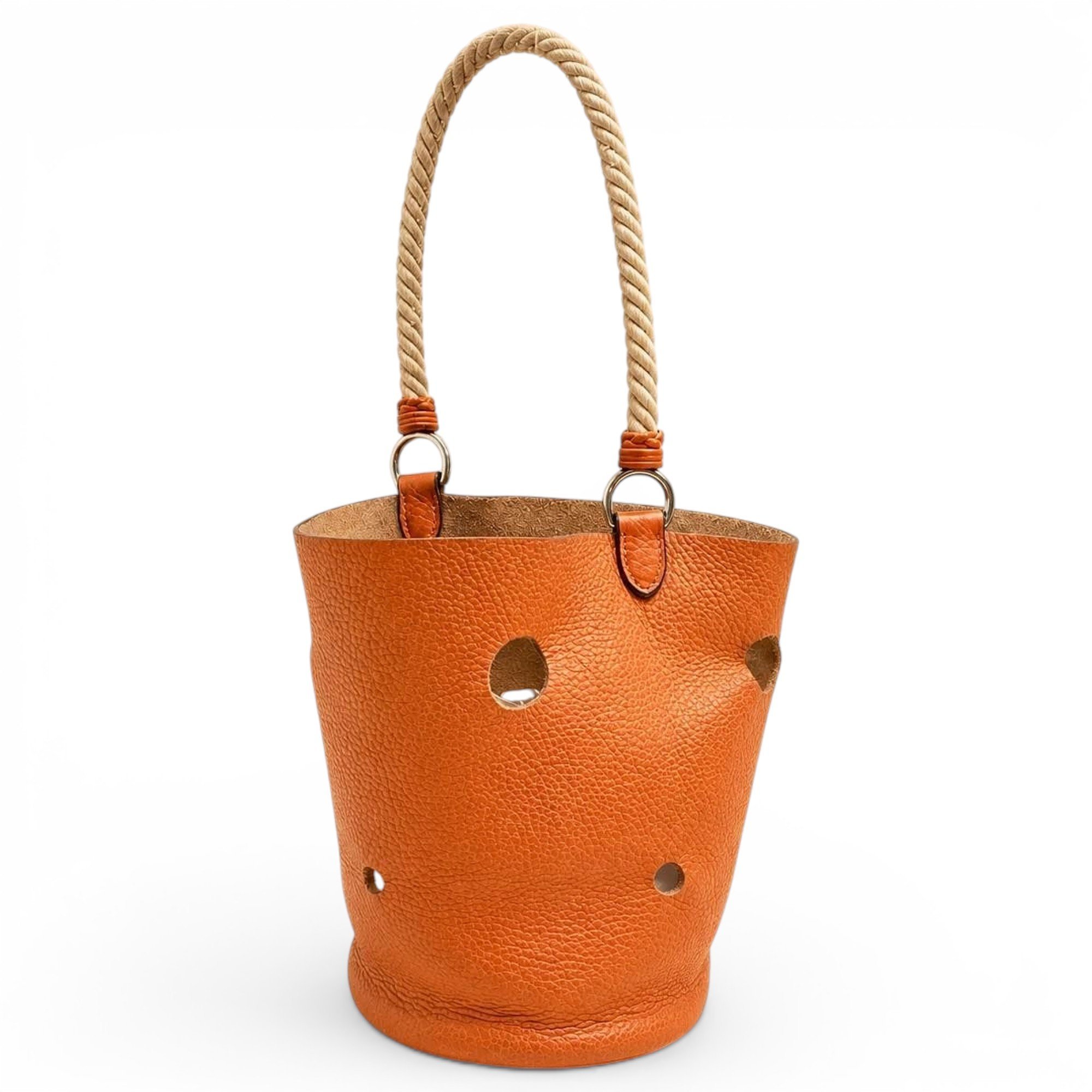 Mangeoire leather handbag