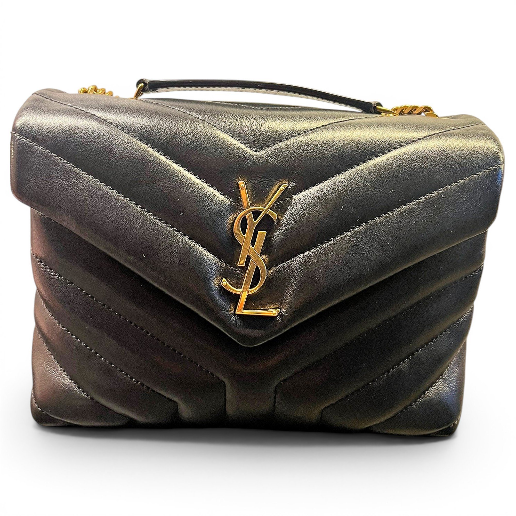 Loulou leather crossbody bag