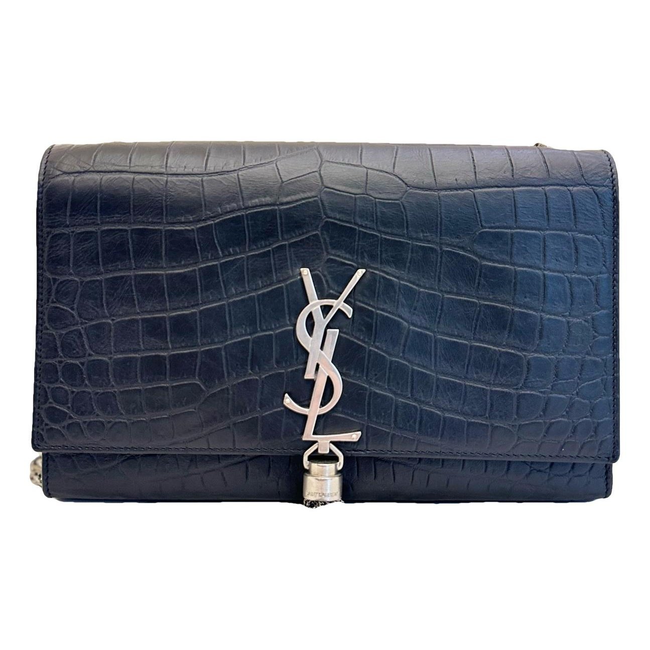 Pompom Kate leather handbag