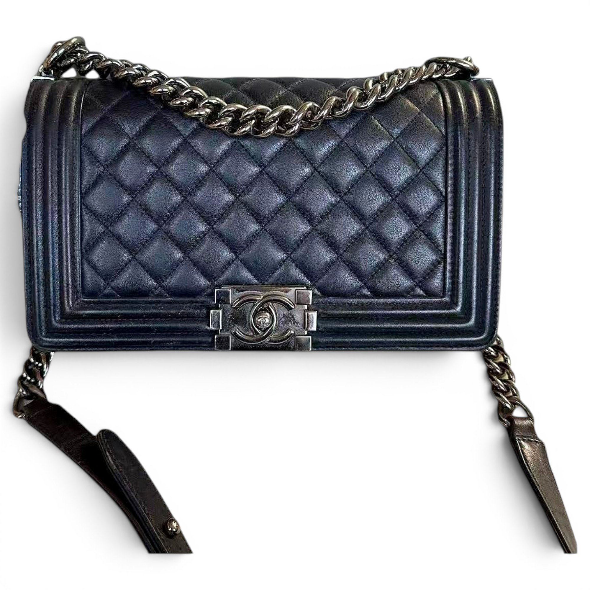 Boy leather handbag