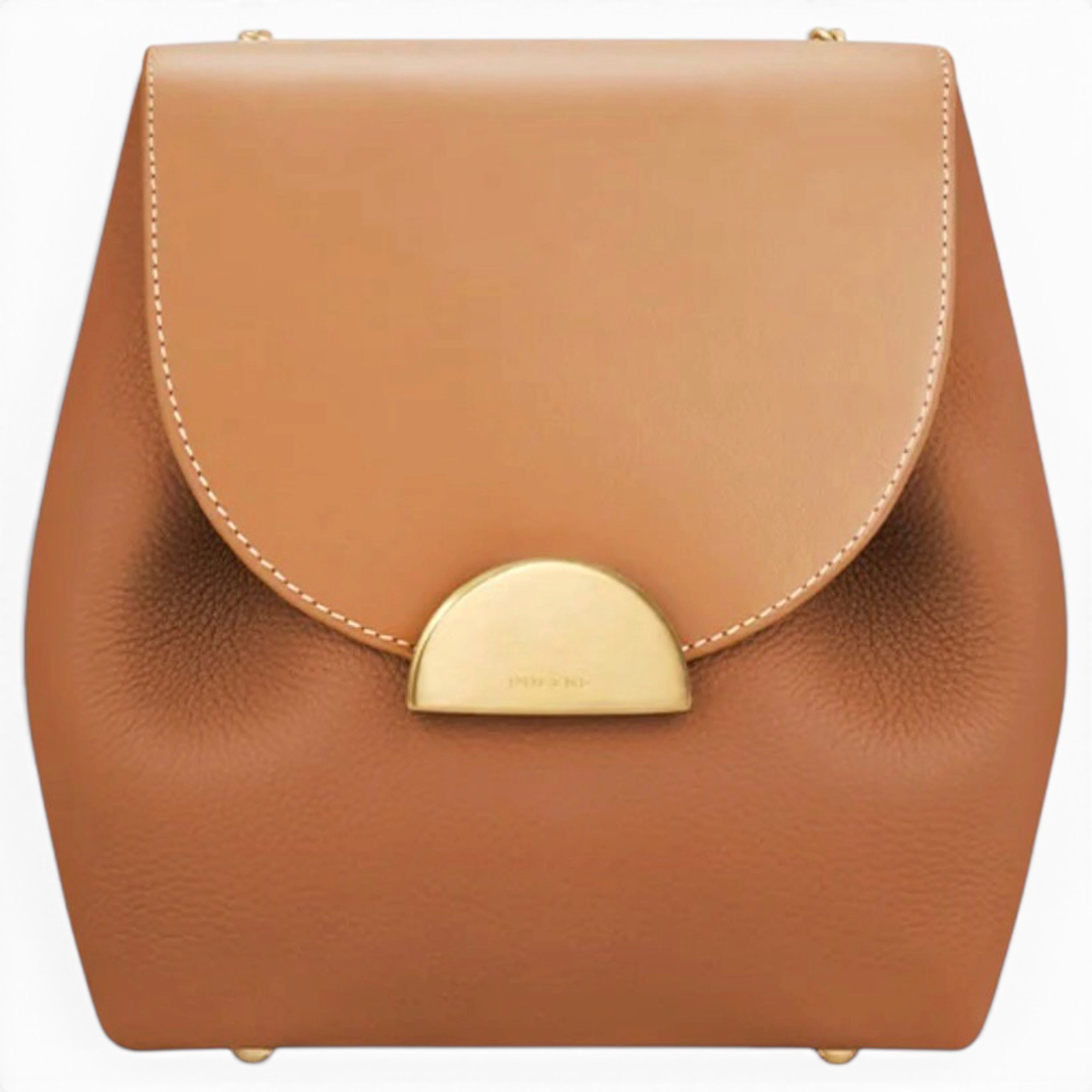 Polene Numéro un mini leather crossbody bag