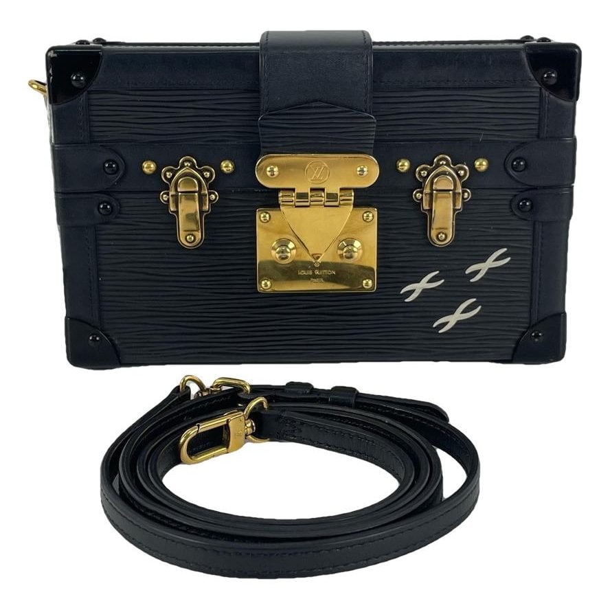 Louis Vuitton Petite Malle leather handbag