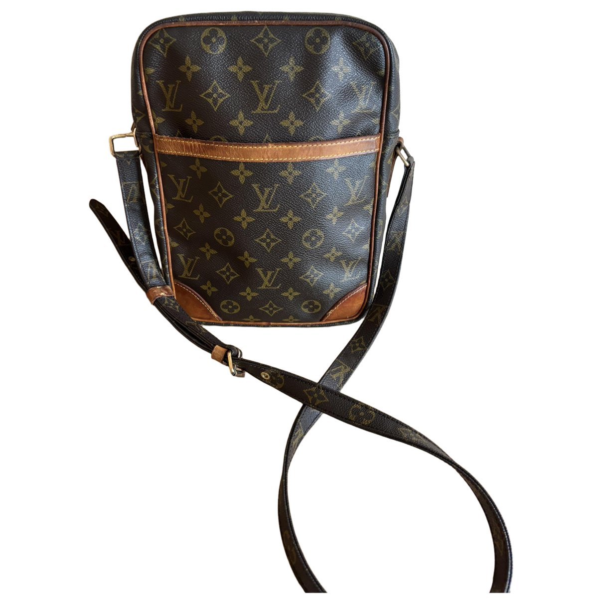Danube leather crossbody bag