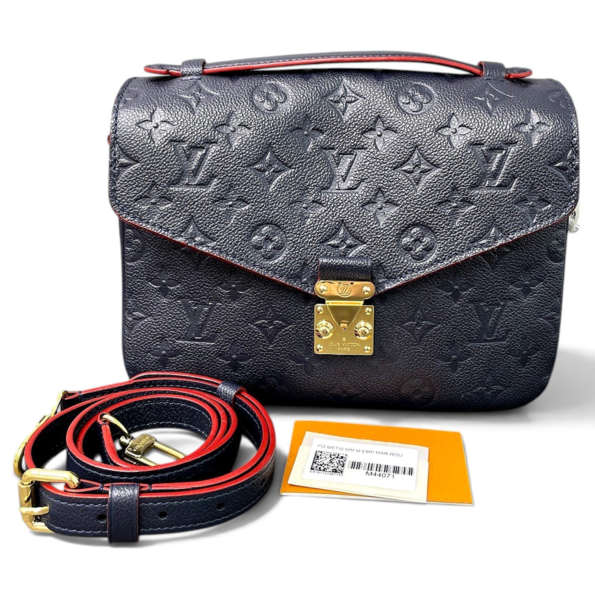 Metis leather handbag