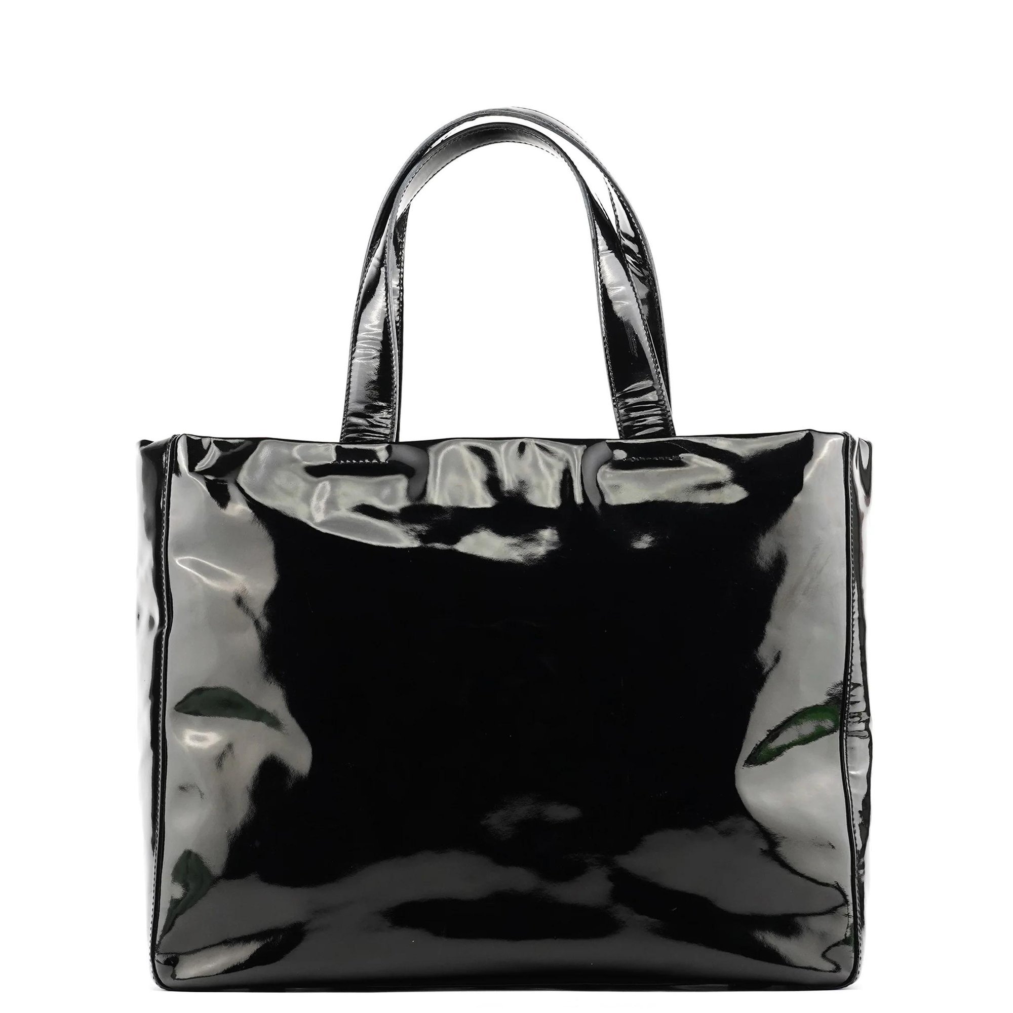 Re-Edition 1995 patent leather tote
