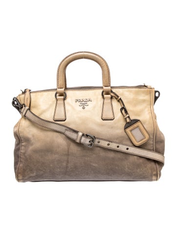 Glace Calf Leather Weekender Bag