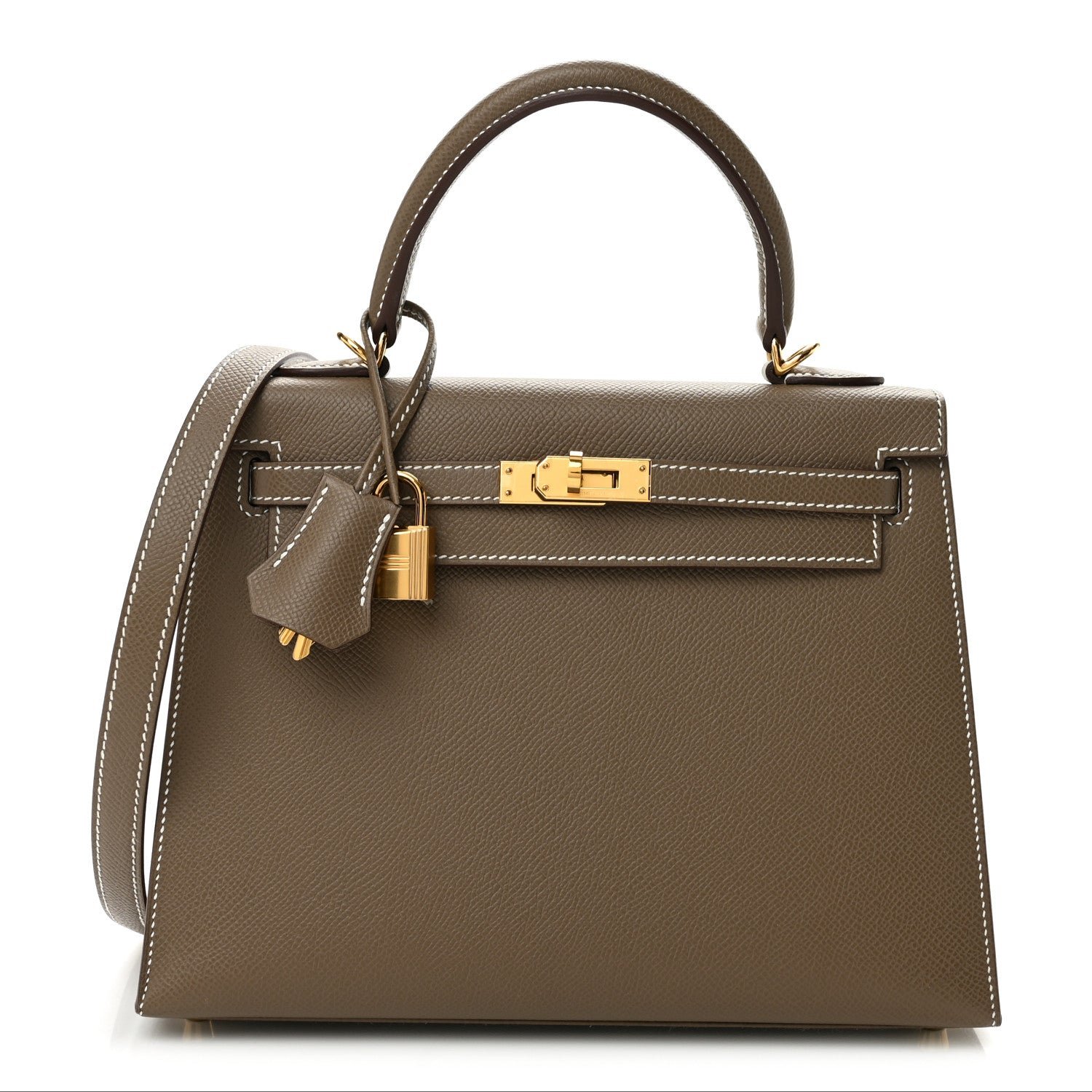 Hermes Epsom Kelly Sellier 25 Etoupe