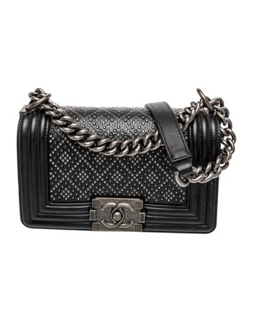 Small Studded Boy Bag