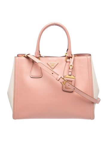 Saffiano Lux Leather Galleria Tote