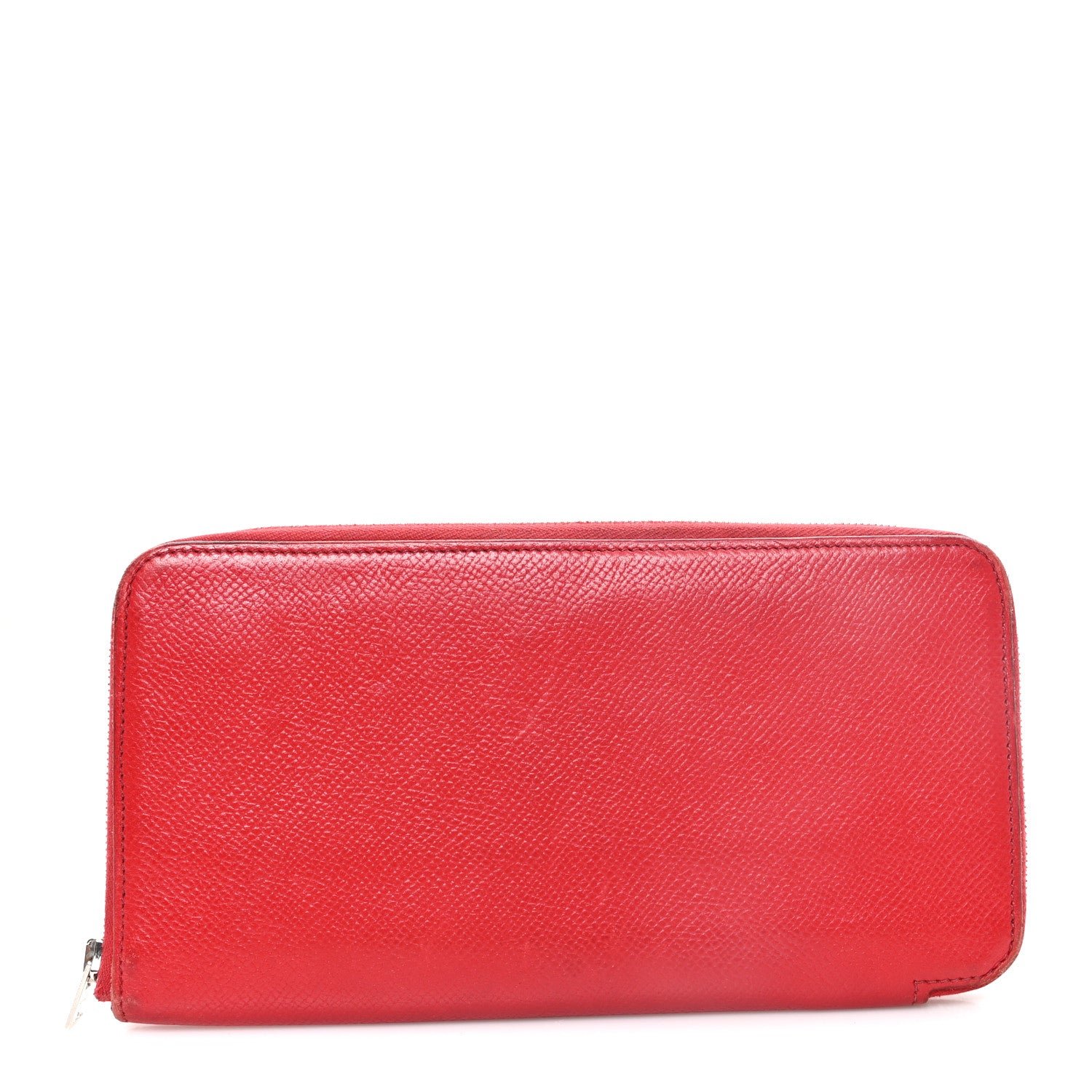 Hermes Epsom Silk'In Wallet Rubis