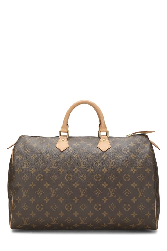 Monogram Canvas Speedy 40