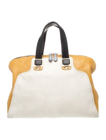 Leather Top Handle Bag