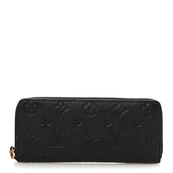 Louis Vuitton Empreinte Clemence Wallet Black