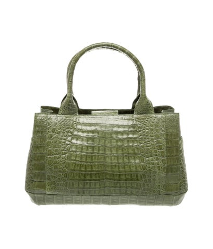 Nancy Gonzalez Gonzalez Crocodile Top Handle Bag