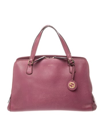 Interlocking G Top Handle Bag