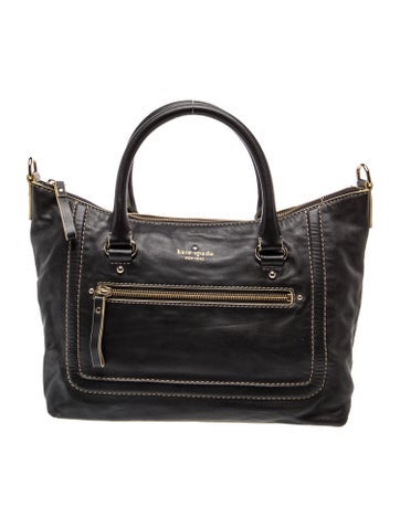 Leather Top Handle Bag