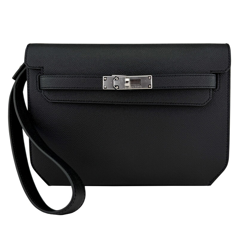Black Epsom Kelly Depeches Palladium Hardware, 2026