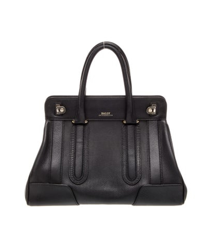 Bally Leather Top Handle Bag