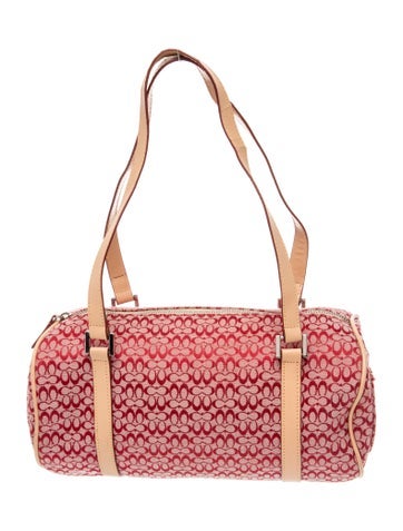 Coach Canvas Shoulder Bag