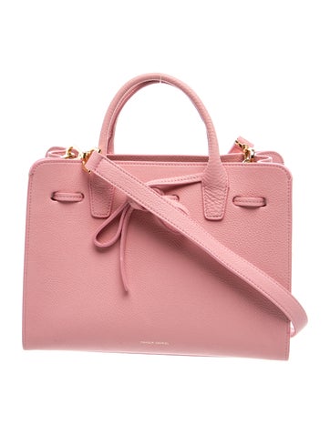 Mansur Gavriel Leather Top Handle Bag