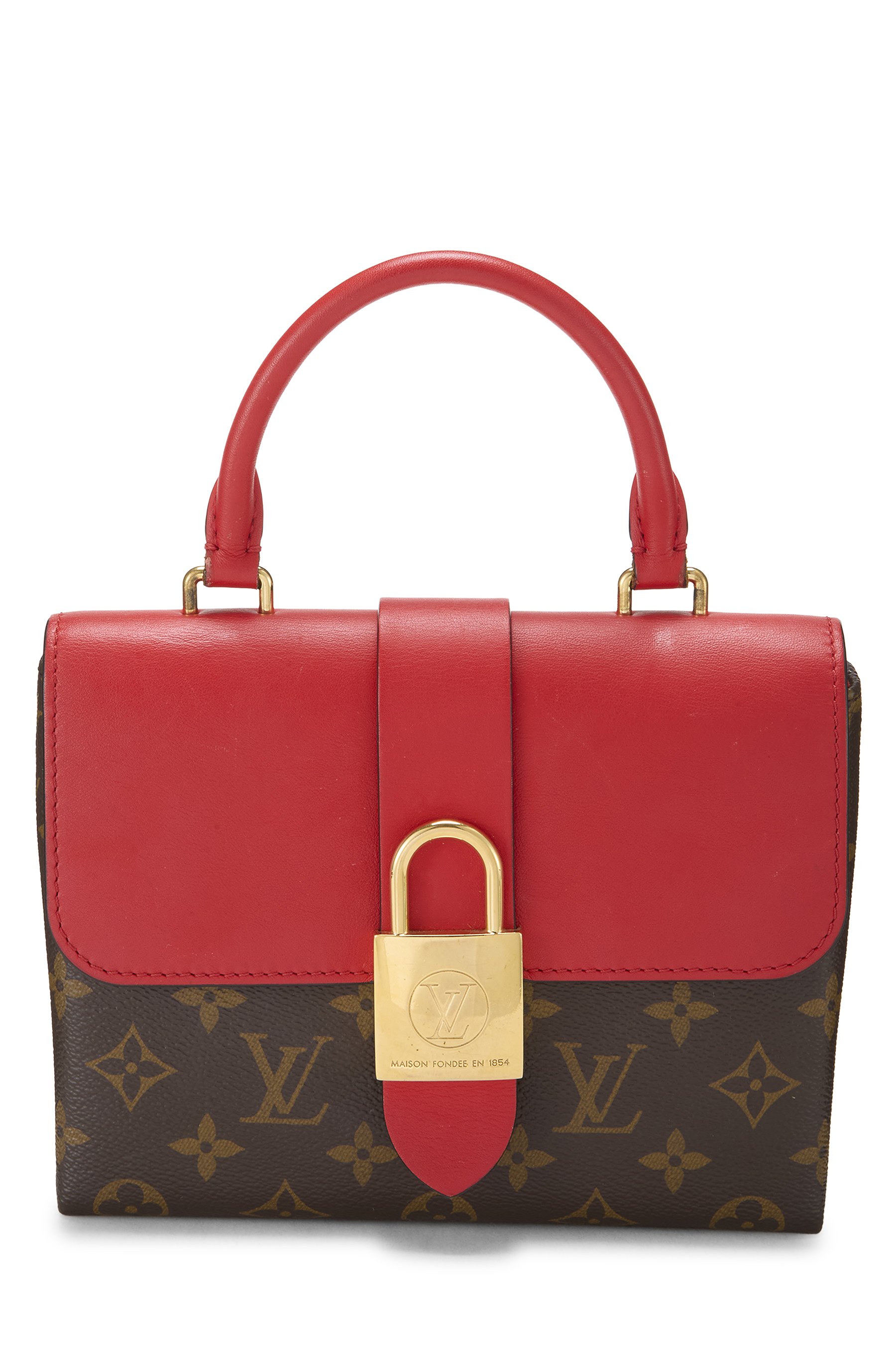 Louis Vuitton Red Monogram Locky BB