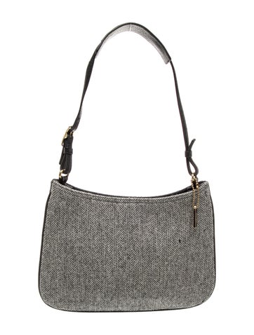 Coach Tweed Shoulder Bag