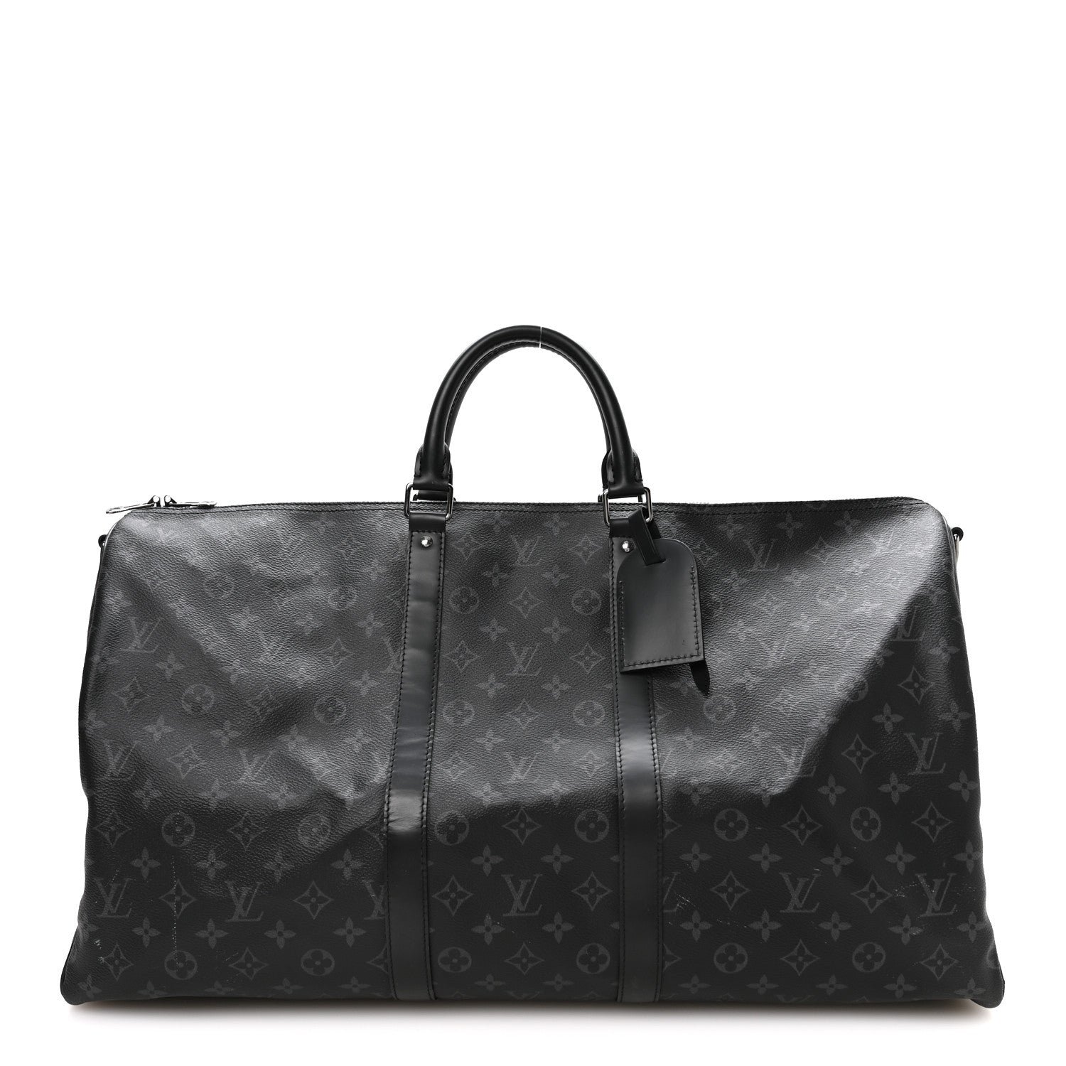Louis Vuitton Monogram Eclipse Keepall Bandouliere 55